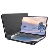 For Lenovo Ideapad 5 15ABA7 15IAU7 and Ideapad 5 15ARE05 15ALC05 Laptop Case 15.6 Inch Detachable PU Leather Laptop Bag