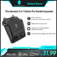 Thunderobot Switch Pro Expander Multifunctional Converter Power Bank 2-in-1 180mA Battery Life Gaming Switch Controller