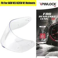 Motorcycle Helmet Visor Anti Fog Film Full Face Helmets Clear Stickers ATV Motorbike Accessories Fit For AGV K5 K3SV K1 Helmets