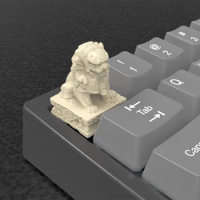 3d Relievo Stone Lion Artisan Keycaps Mechanical Gaming Keyboard Esc Keys Keycap Cherry Mx Switch For Anne Pro 2 Gk64 Gmk67 Kt68