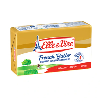 Elle & Vire French Butter Unsalted, 200g