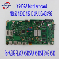 X540SA Motherboard For ASUS PLACA X540SAA X540S F540S X540 REV 2.1 N3050 N3700 N3710 CPU 2G/4GB/8G Laptop Mainboard