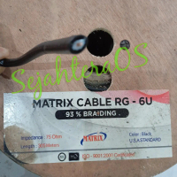 Kabel MATRIX Kabel Parabola Antena TV RG6U