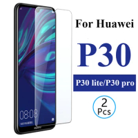Tempered Glass for Huawei P30 Lite P 30 Pro Protective Glas Screen Protector Safety Tremp on Huaweip30 P30lite P30pro Light case