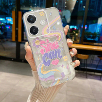 เคสโทรศัพท์, Rive สีรุ้ง, ช่องเสียบการ์ดโปร่งใส, เข้ากันได้กับ OPPO A5 Pro, A3 Pro, A3X, A3 5G, วัสด