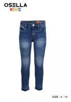 Osella Kids [NEW] Osella Nautical Slimfit Jeans In Light Blue