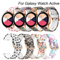 50pcs 20mm 22mm Silicone bands For Samsung Galaxy Watch Active strap for Samsung gear S2 sport classic replacement watchband