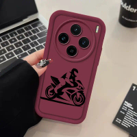 เคสโทรศัพท์ป้องกัน, คุณภาพสูง, วัสดุอ่อนนุ่ม, กันกระแทก, เข้ากันได้กับ vivo X60Pro, Y100-IDN, X100Pr