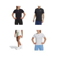 【adidas 愛迪達】圓領短袖T恤 運動短褲 TR-ES CREW T 男女 A-HR7795 B-IC7428 C-IN1582 精選十二款