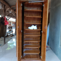 Lemari Rak Sepatu Putar Murah Terbaru