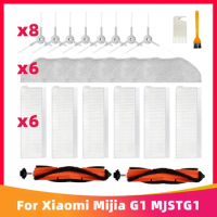 Compatible For Xiaomi Mijia G1 MJSTG1 Mi Robot Vacuum Mop Essential SKV4136GL Spare Parts Main Side Brush Hepa Filter Rag Cloth