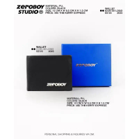 ZEROBOY -- ICON 3D LOGO WALLET \ กระเป๋าสตางค์ \""