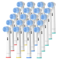 Professional Electric Toothbrush Heads Compatible With Oral Braun - Replacement Heads Refill Pro 500/1000/1500/3000/375