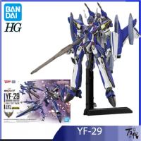 Original box In Stock BANDAI Original HG MACROSS PLUS YF-29 Assembly Models Ver. Anime Action Figures Model Collection Toy