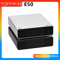 Topping E50 Hi-Res MQA Support DAC 32Bit/768kHz DSD256 ES9068AS DAC Chip XMOS XU216 Support USB/Optical/Coaxial input