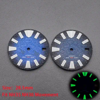 28.5mm Watch Dial Fit Seiko SKX007 6105 SKX009 SRPD Tuna Monster Turtle Men's Watch Repair Tool Parts With C3 Green luminous
