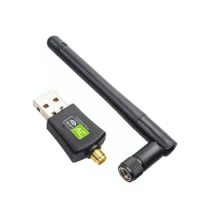 Dual-band WIFI Antenna Receiver Wireless Driver Free Wifi Adapter 2.4/5 GHz USB Head USB Wireless WiFi Dongle