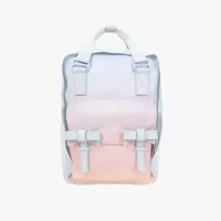 Doughnut Macaroon Sky x Ribbon Series Blue Lotus Backpack D010SRB-0073-F