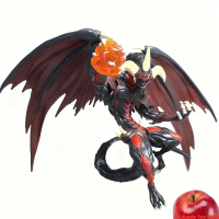 มีสินค้าในสต็อก Original Monsters Legion Yu-Gi-Oh! ฟิกเกอร์แอคชั่น ดราก้อนแดง อาร์คไฟเอนด์ โมเดลอนิเ