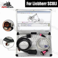 Ekskavator Truck For Liebherr SCULI with diagnosis software CFC2 Laptop Liebherr Diagnostik Crane Diagnostic Tool