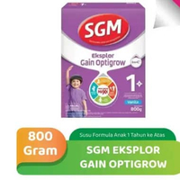 SGM Eksplor Gain Optigrow Susu Formula Anak 1 Tahun ke Atas (800 Gram)