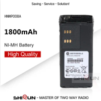 HNN9008A Compatible Battery NI-MH with GP328 GP338 HNN9008 HNN9008A HNN9008AR HNN9008H HNN9009 HNN9012 Two Way Radios DC 7.2V