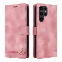 For Samsung S24 Ultra Case Flip Book Case On Samsung S24 Plus Wallet Magnetic Cover For Galaxy S24 Phone Cases