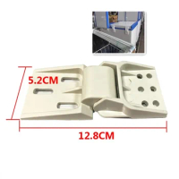 2PCS Refrigerator Chest Repair Parts Plastic Hinge Freezer Fridge Lid Door Hinge