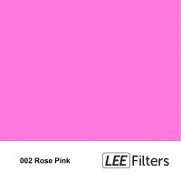 【LEE Filter】002 Rose Pink 燈紙 色溫紙 一捲(公司貨)