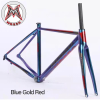 700C MOSSO 736TCA Road Bike Frame With Full Carbon Front Fork Aluminum Alloy Ultra-light Frameset Bicycle Accessories