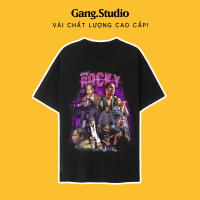 Áo Asap Rocky Rapper vải cao cấp phong cách nặng động trẻ trung, form nam nữ mặc siêu đẹp