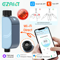 Smart WIFI Garden Watering Timer Tuya Automatic Sprinkler Remote Drip Irrigation System Outdoor Wate