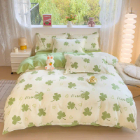 Thickened Brushed Cotton Single Quilt Cover Long Staple Cotton Quilt Cover Plant Cashmere Thickened