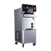 Commercial Automatic Three Flavor Soft Ice Cream Maker Equipment Ice cream machine Ice Cream Rolls Maker For Food