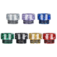 1piece Resin Diamonds 810 Drip Tip Replacement Connector Standard Connector Cover For Ice Maker Coffee Machine Tfv8 Tfv12 Tank