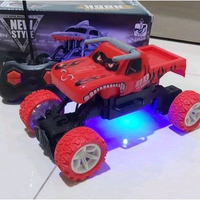 LC - JS Mainan Mobil Rc Offroad Climbing boost Monster Mobil remote Banteng merah