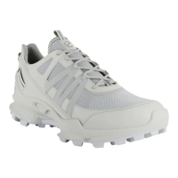 【ecco】BIOM C-TRAIL M 蹤跡健步都會探索防水運動鞋 男鞋(白色/亮白色/灰白色 80325460955)