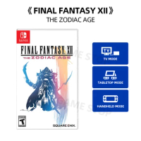 Final Fantasy XII The Zodiac Age - Nintendo Switch Game Deals 100% Original Physical Game Card for Switch OLED Lite Game Console