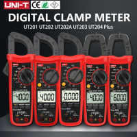 UNI-T Digital Current Clamp AC DC Current Pliers Professional Tester Voltmeter Pliers Ammeter UT201 UT202 UT202A UT203 UT204Plus