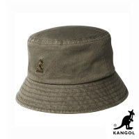 KANGOL-WASHED BUCKET 漁夫帽-棕色