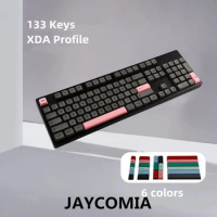 PBT Keycap XDA Profile Thermal Sublimation keycap 133 keys/set ISO layout for Cherry MX Switch mechanical keyboard Pro 2 RK68