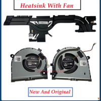 StoneTaskin New original 0W6PFC 0GWMFV 0TJHF2 TJHF2 For Dell G3-3579 G3 3579 Laptop CPU GPU Fan GTX1060 Heatsink Fan Assembly