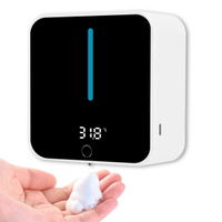 2023新款感應洗手機 免接觸皂液器智能大容量皂液 泡沫掛式消毒機「店長推薦」