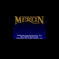 Young Merlin NTSC 16 Bit Big Gray Game Card For 46Pin USA Game Players
