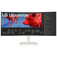 【LG 樂金】38WR85QC-W 38型 21:9 3840 x 1600 IPS 2300R曲面多工作業螢幕(雙訊源輸入 PBP＆子母畫面 PIP)