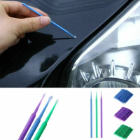 100pcs/set Car Paint Applicator Stick Paint Brushes Paint Touch-up Disposable Dentistry Pen Car Applicator Stick