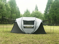 帳篷 自動速開8人船型戶外野營營遮陽便攜防水防曬懶人家庭帳篷