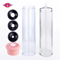 Accessories For Penis Pump Cylinder Penis Extender For Men Penise Enlargement Vacuum Pump Cover Replacement Sleeve Flask Part
