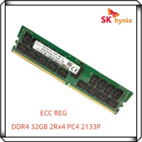 Hynix DDR4 32GB 2133P 2RX4 PC4 2133MHz ECC REG RDIMM RAM 32G Server memory