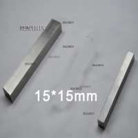 15mm x 15mm 500mm length GR2 titanium square bar square Ti strip titanium alloy square rod quadrate rod